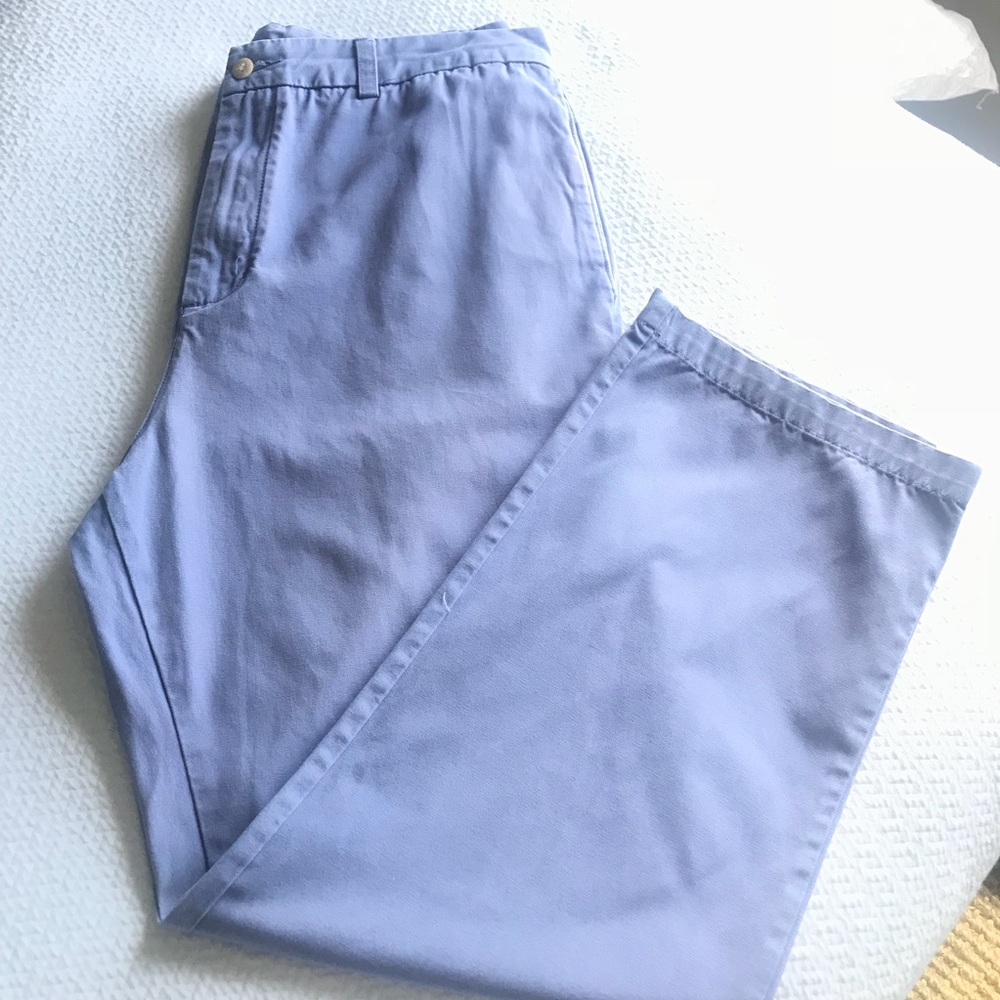 Vineyard vines blue chino flat front pants